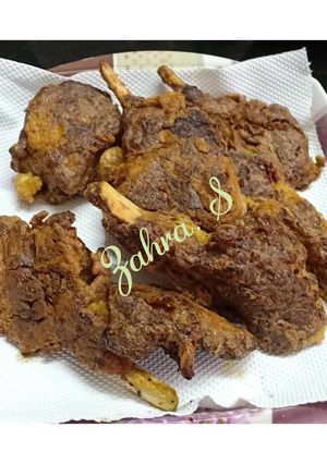 A picture of Mutton Chops fry.