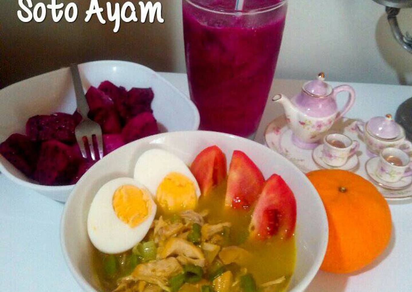 GM Diet (Day 5) - Part 2 - Soto Ayam Lezat 🍜