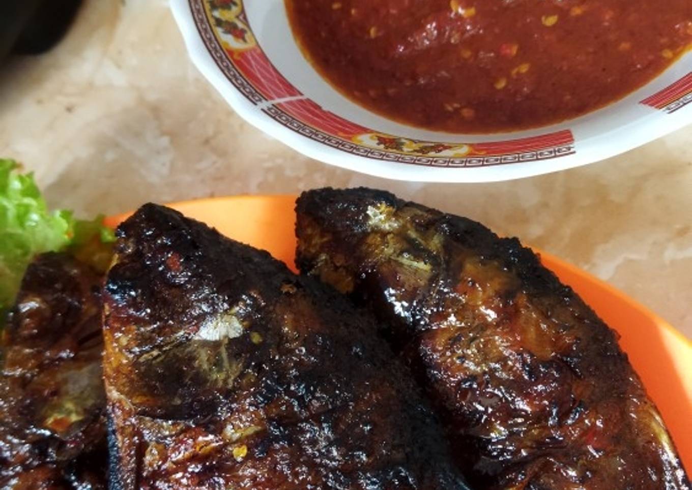 Ikan bakar gurih luar dalam