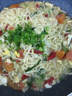 Foto resep Mie telor rebus sederhana