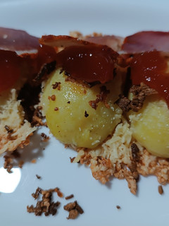 Una foto de Patatas al horno con queso