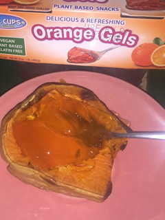 A picture of Orange Cool Peanut Butter Sandwich.