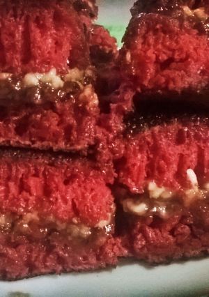 Foto resep Martabak redvelvet manis . mudah. enak. irit. eggless 😊