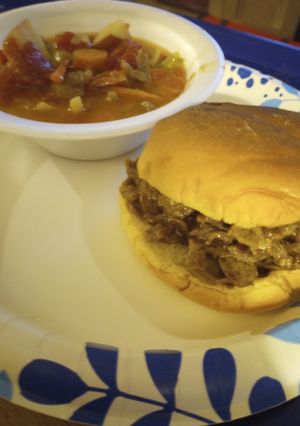 A picture of Soup and Sandwich Batch 16.