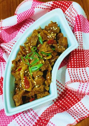 Foto resep Ati Ampela Ayam Bumbu Pedas Manis Praktis ✅