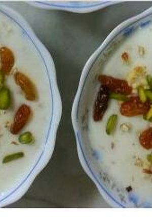صورة لوصفة ارز بالحليب