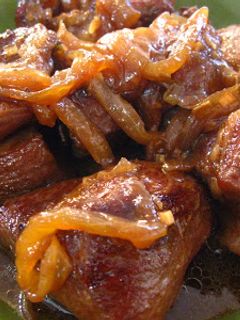 A picture of Vietnamese Caramelized Pork.