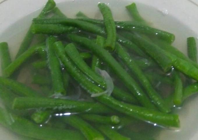 Resep Sayur Bening Kacang Panjang Oleh Yora Meta Leonelsi Cookpad
