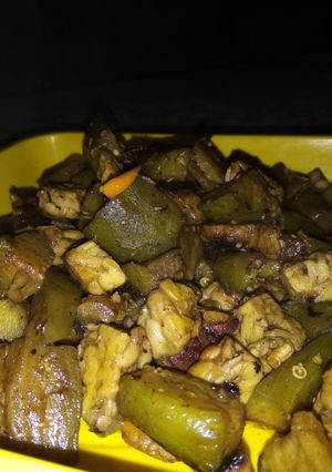Foto resep Oseng terong, sambal trasi