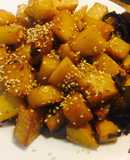 Khoai tây kho rong biển