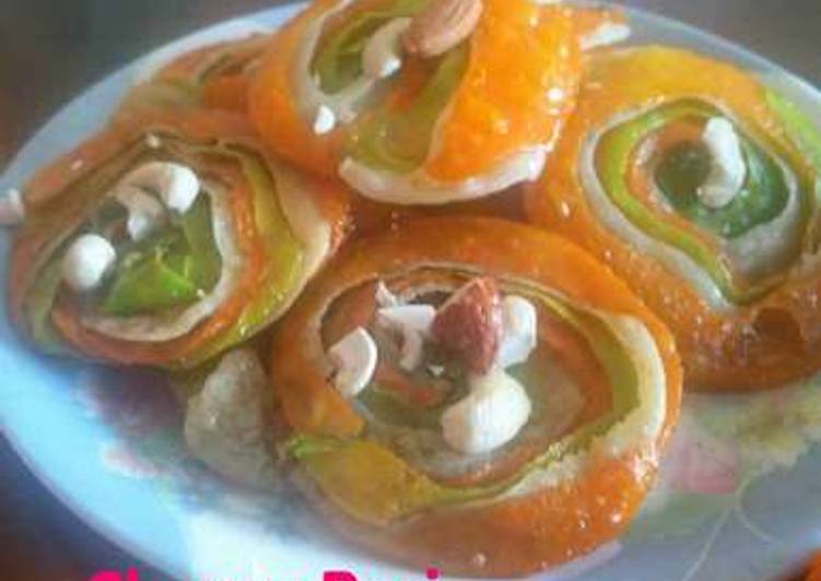 Recipe of Favorite Tri Colour Chirota