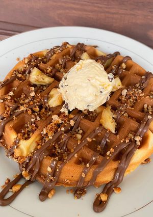 Foto resep Belgian Nutella Waffle Crispy