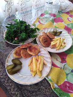 عکسی از دستور ناگت مرغ