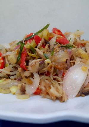 Foto resep Tongkol Suwir Sambal Matah