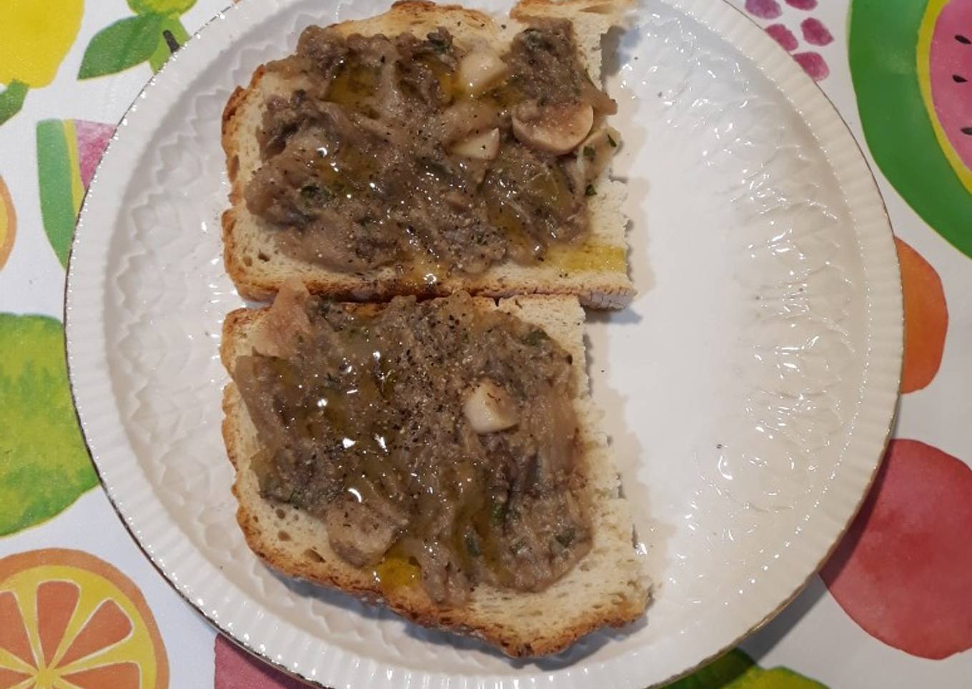 Chucrut de berenjena con especias