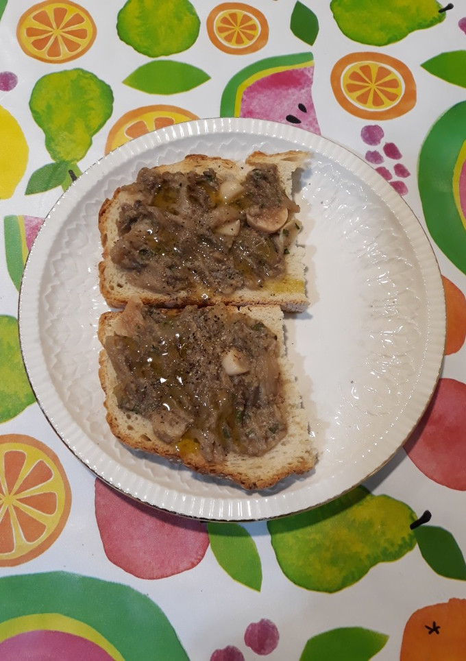 Una foto de Chucrut de berenjena con especias