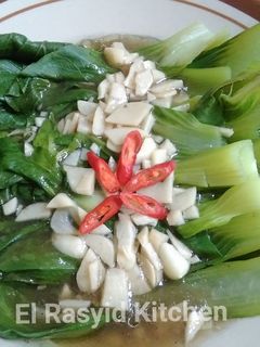 Foto resep Pokcoy Siram Kuah ala Resto