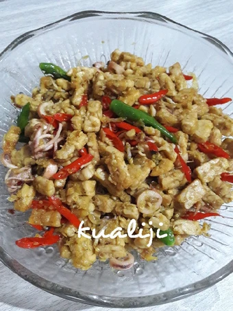 Cara Sederhana Membikin Resep  Tumis Tempe-Teri Cumi Asin yang Enak Banget, Lezat Sekali