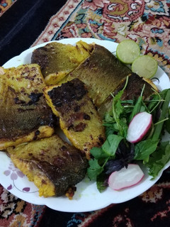 عکسی از دستور ماهی سالمون