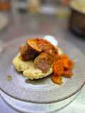 Chorizos a la pomarola.(A mi manera)
