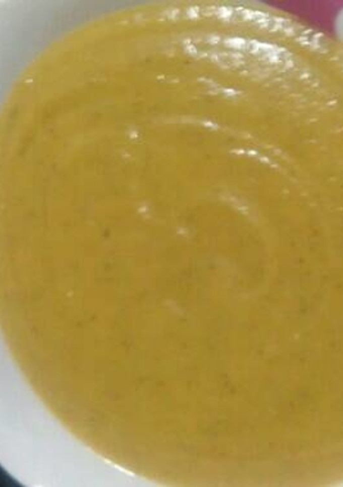 Una foto de Crema de verdura económica