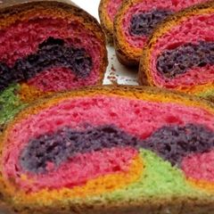 Rainbow Bread A picture of Rainbow Bread.
