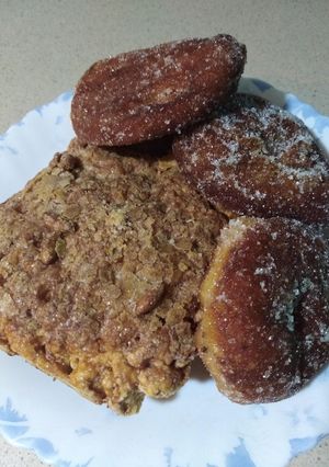 Una foto de Buñuelos de viento / Bunyols de vent - sin lactosa
