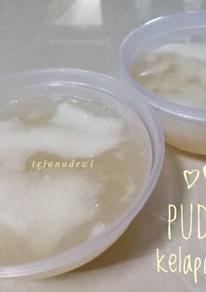 Foto resep Puding kelapa muda