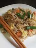 Chow fan: arroz frito estilo chino