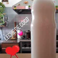 Una foto de Leche de coco