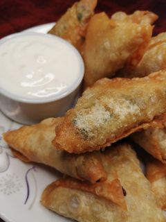 صورة لوصفة سمبوسة ماش