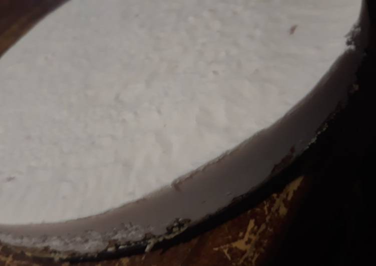 Tarta de mousse de yogurt