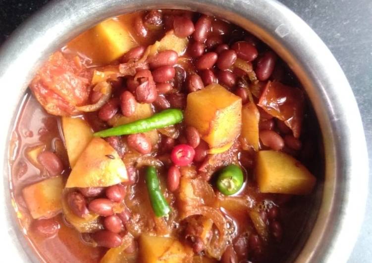 Recipe of Quick Rajma curry