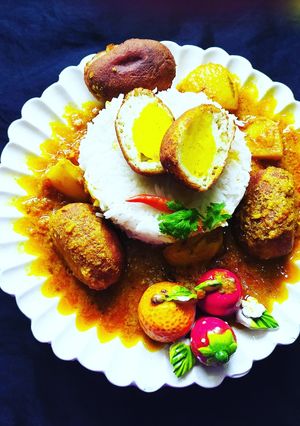 এগলেস এগ কারি (Eggless egg curry recipe in Bengali) রেসিপির প্রধান ছবি