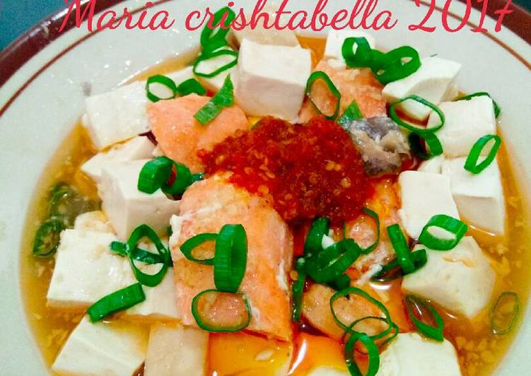 Resep Tim salmon&amp;tahu jepang yang enak dan Mudah Dibuat