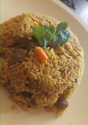 A picture of Soya biriyani.