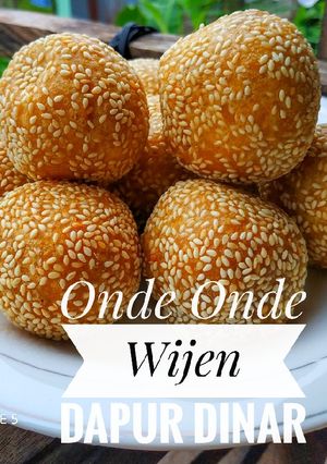 Foto resep Onde Onde Wijen