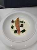 Kappa de langostinos con crema de limón