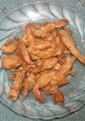 Foto resep Cangkang / Kulit Udang Crispy