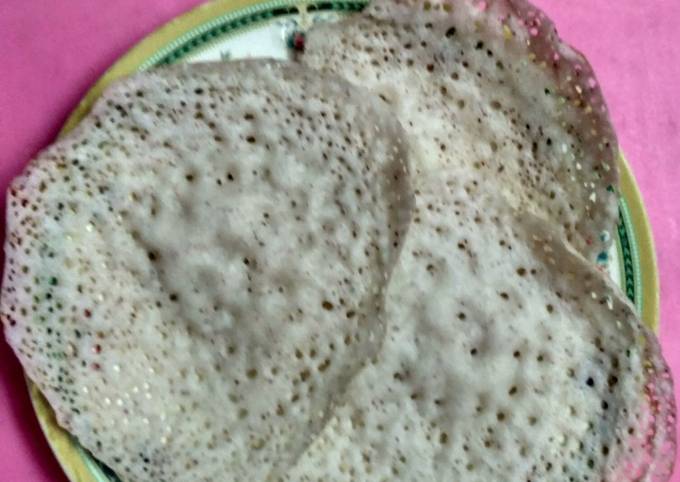 Appam (Rice coconut pancake) Recipe