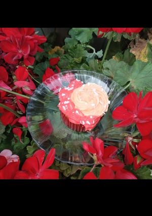 Una foto de Muffins de durazno