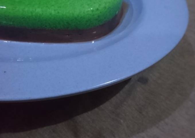 Resep Puding Lumut Cokelat Resep Puding Lumut Cokelat