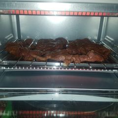 A picture of Home made suya.