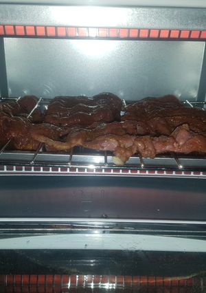 A picture of Home made suya.