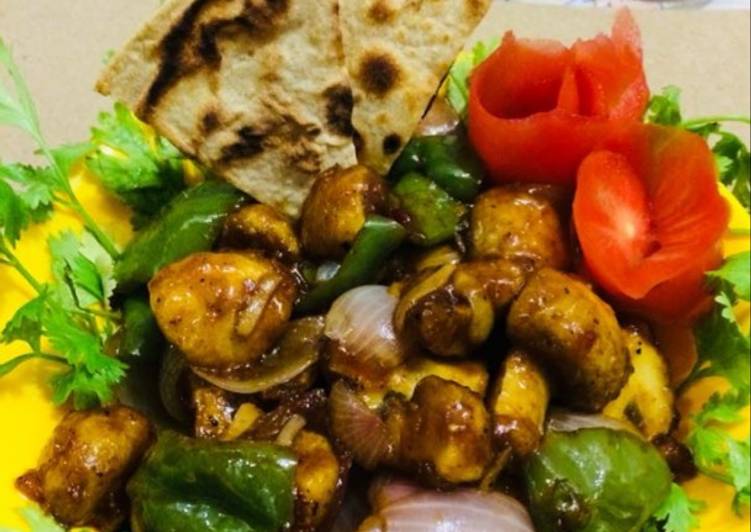 How to Make Favorite Chilli garlic mushroom