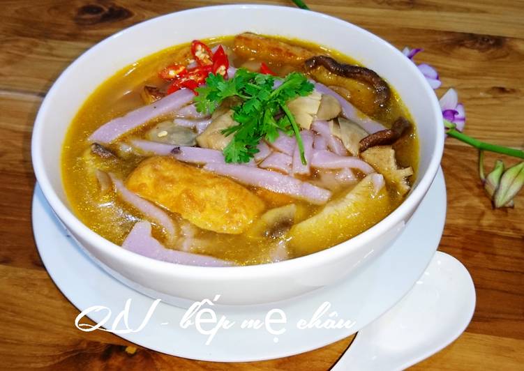 Bánh canh khoai mỡ chay