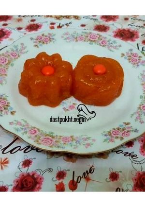 عکسی از دستور ژله خرمالو