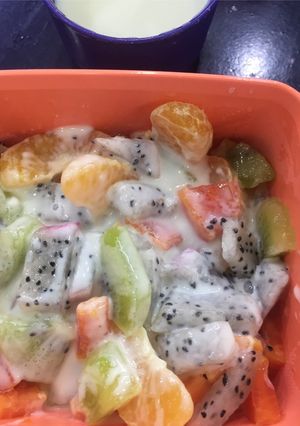 Foto resep Salad buah buat cemilan