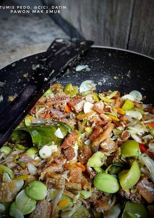 Foto resep Tumis ikan asin rempah pete