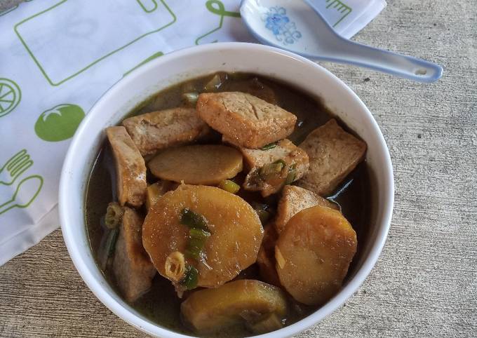 Resep Semur Kentang Tahu Resep Semur Kentang Tahu